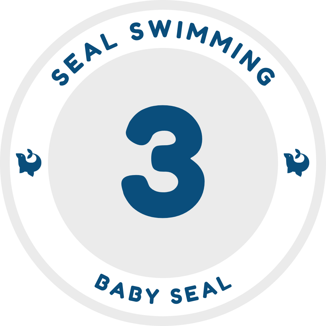 Baby Seal 3 official Seal Swimming badge