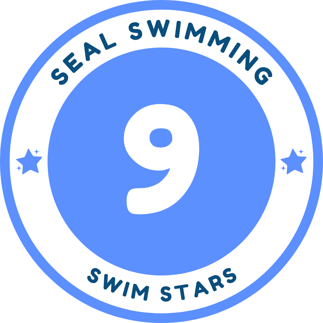 Swim Stars 9 official Seal Swimming badge
