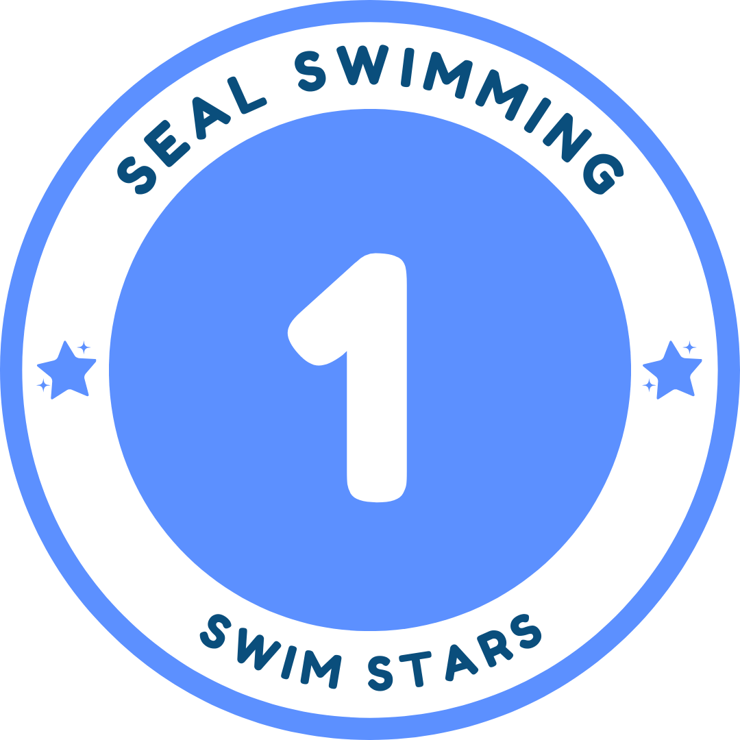Swim Stars 1 official Seal Swimming badge