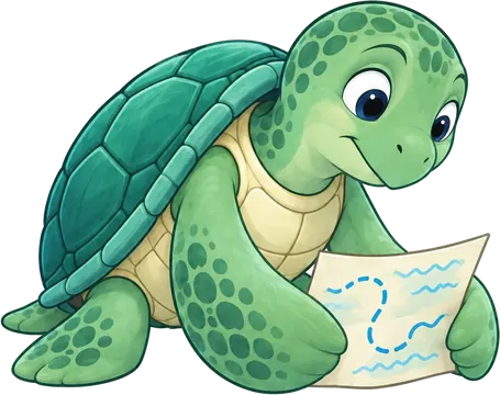 Toby the Turtle from Tobago